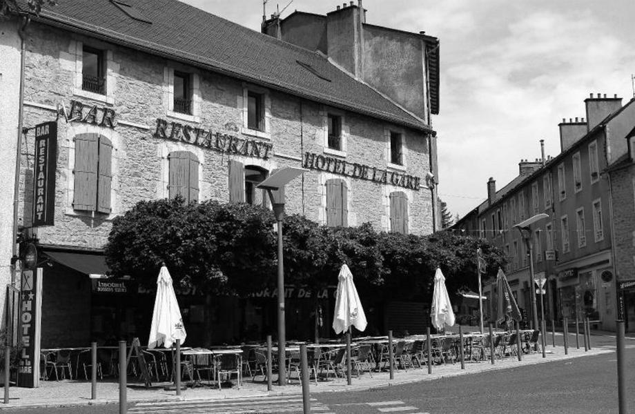 Hotel De La Gare Sévérac-le-Château Esterno foto