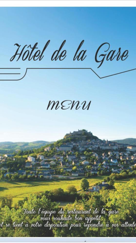 Hotel De La Gare Sévérac-le-Château Esterno foto