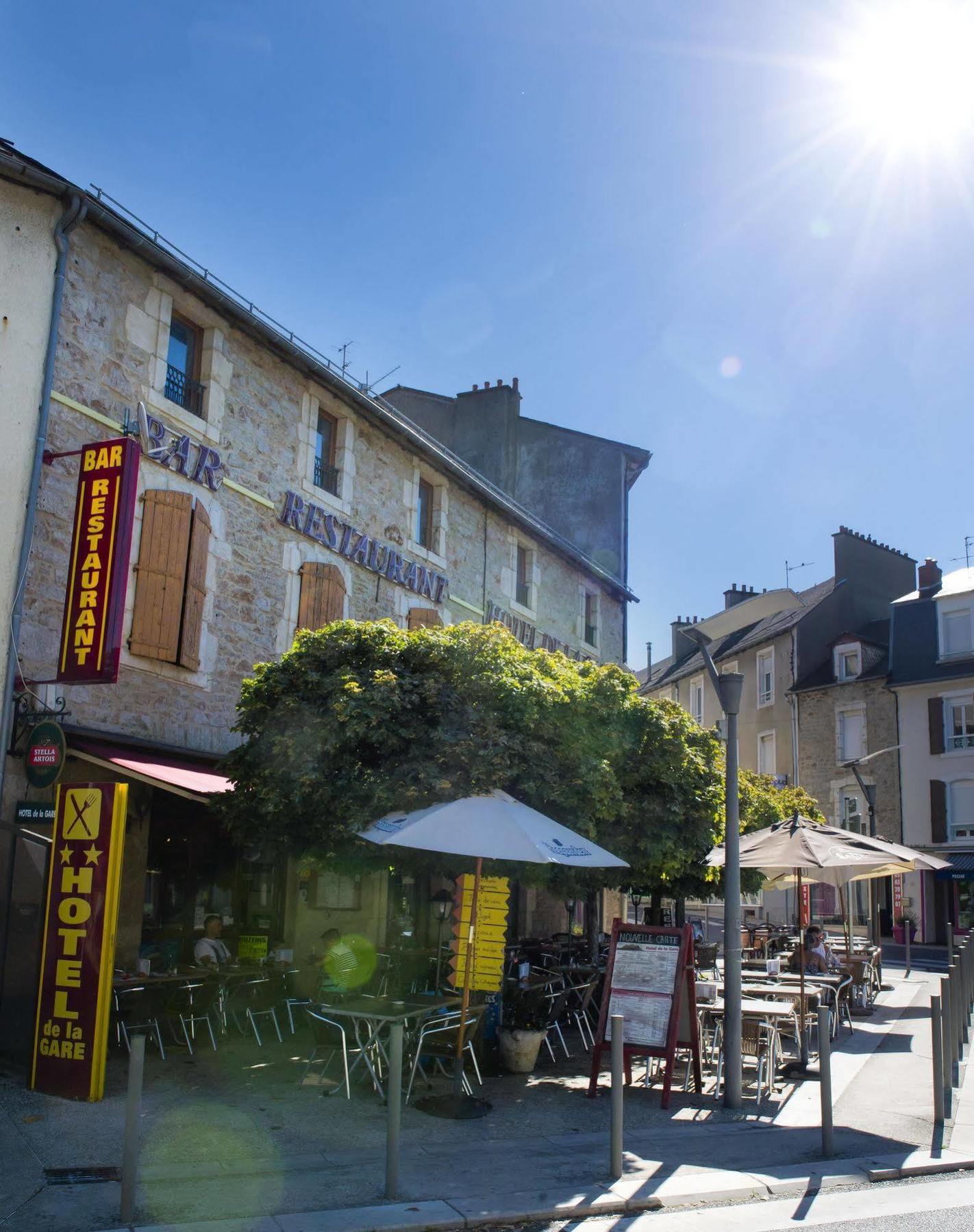 Hotel De La Gare Sévérac-le-Château Esterno foto