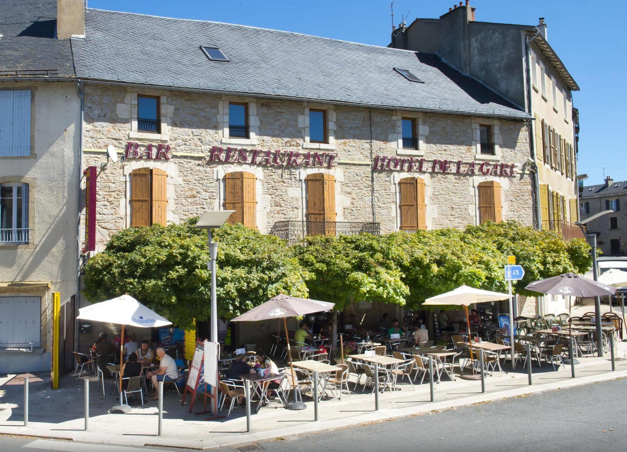 Hotel De La Gare Sévérac-le-Château Esterno foto