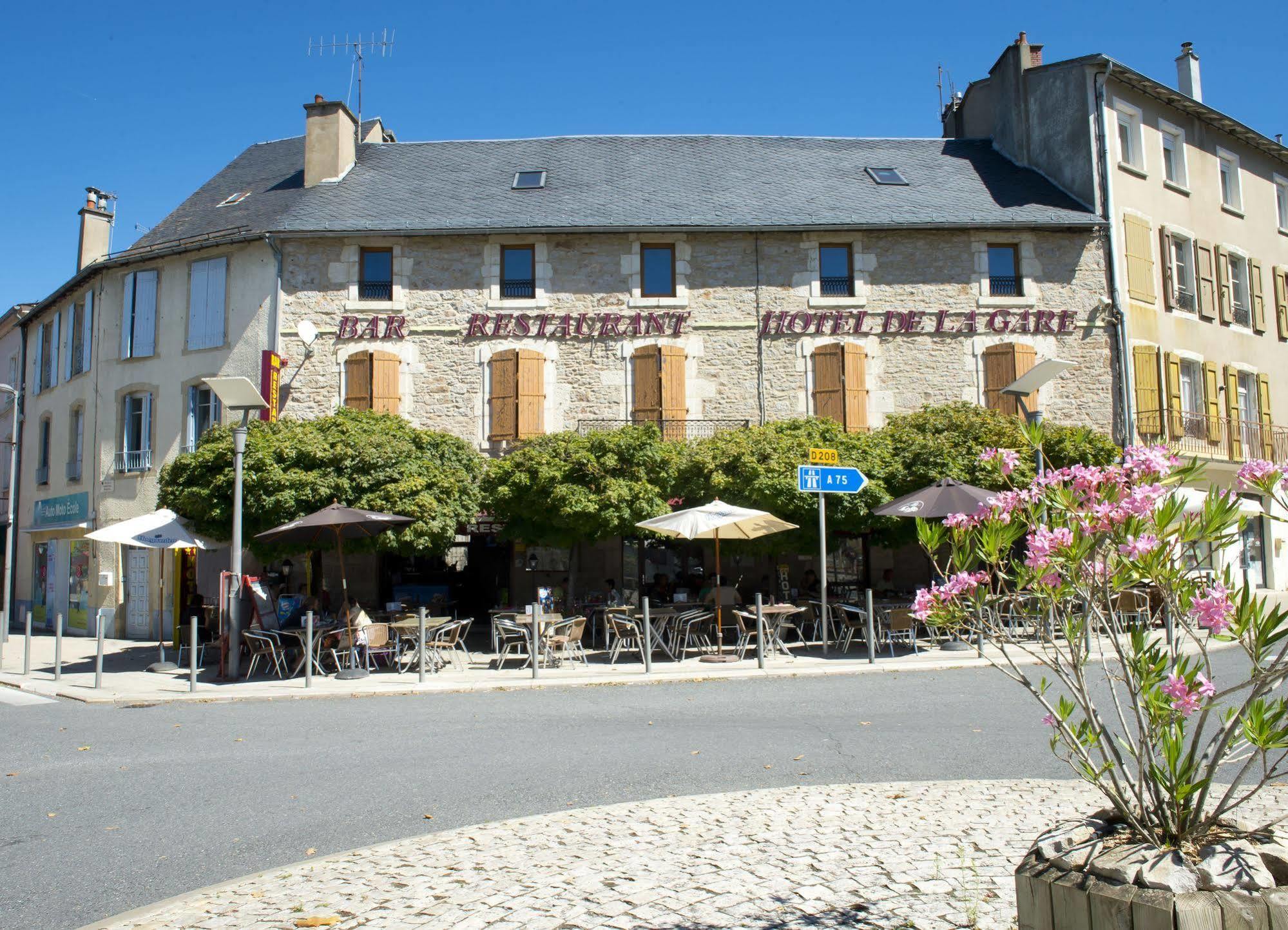 Hotel De La Gare Sévérac-le-Château Esterno foto